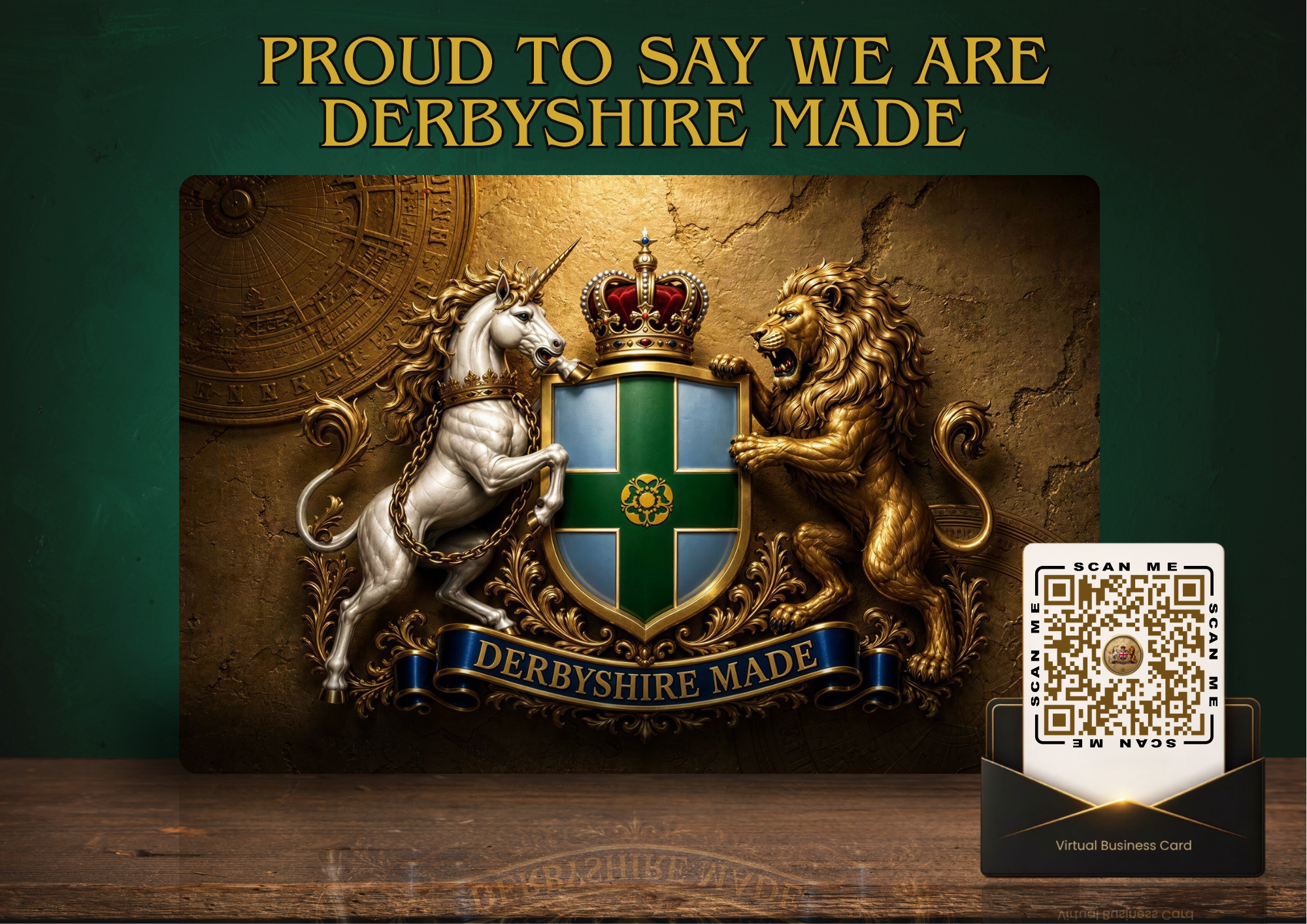 Derbyshire Made Poster